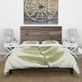 thumbnail image 2 of Designart 'Simple Forest IV' Cottage Duvet Cover Set, 2 of 4