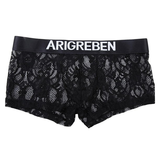 Calzoncillos Bóxer Navideños Para Hombre – De Algodón Elástico Con Estampado De Papá Noel