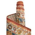 thumbnail image 6 of Unique Loom Outdoor Traditional Collection Area Rug - Era (4' 1" Round Antique Red/Blue), 6 of 8
