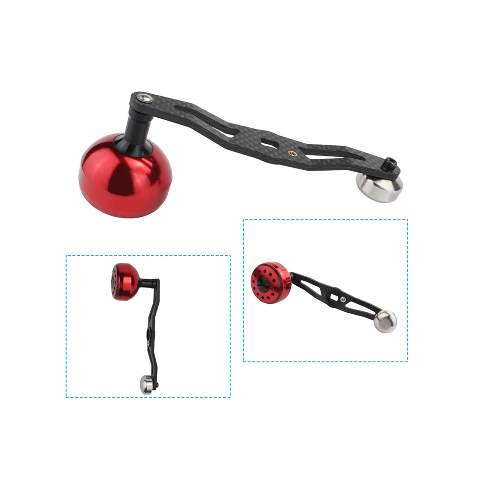ZPAQI 8x5mm Hole Aluminum Alloy Fishing Reel Rocker For Spinning Fishing Tackle Tool