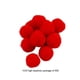 thumbnail image 5 of Qarigey Bola de pelo de 200 piezas, bolsa para hacer joyas, bolas decorativas para zapatos, decoración colgante artesanal, colgante hecho a mano, 1cm Ropa, zapatos y accesorios Miscelánea Rojo Qarigey AP015632-04, 5 of 6