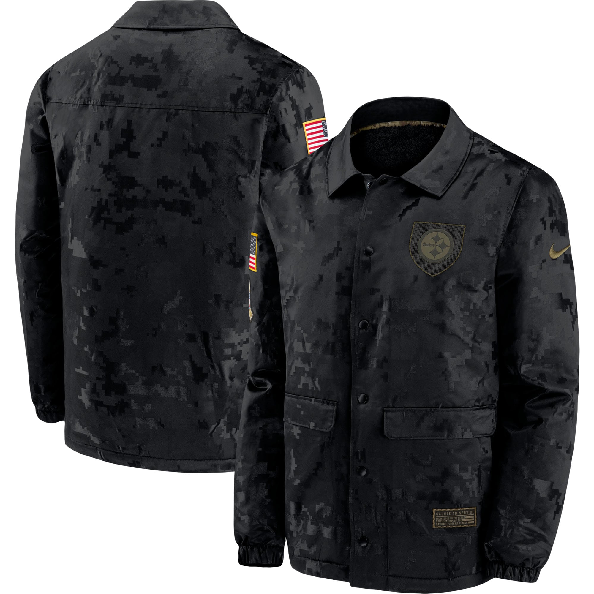 salute to service steelers jacket
