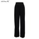 thumbnail image 1 of Mnealways18, pantalones de pierna ancha plisados Beige, pantalones de mujer, moda 2023, pantalones holgados informales, pantalones largos elegantes de oficina para mujer Tan Jianjun unisex, 1 of 2