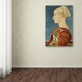 thumbnail image 3 of Antonio Del Pollaiuolo 'Portrait Of A Young Lady' Canvas Art, 3 of 3