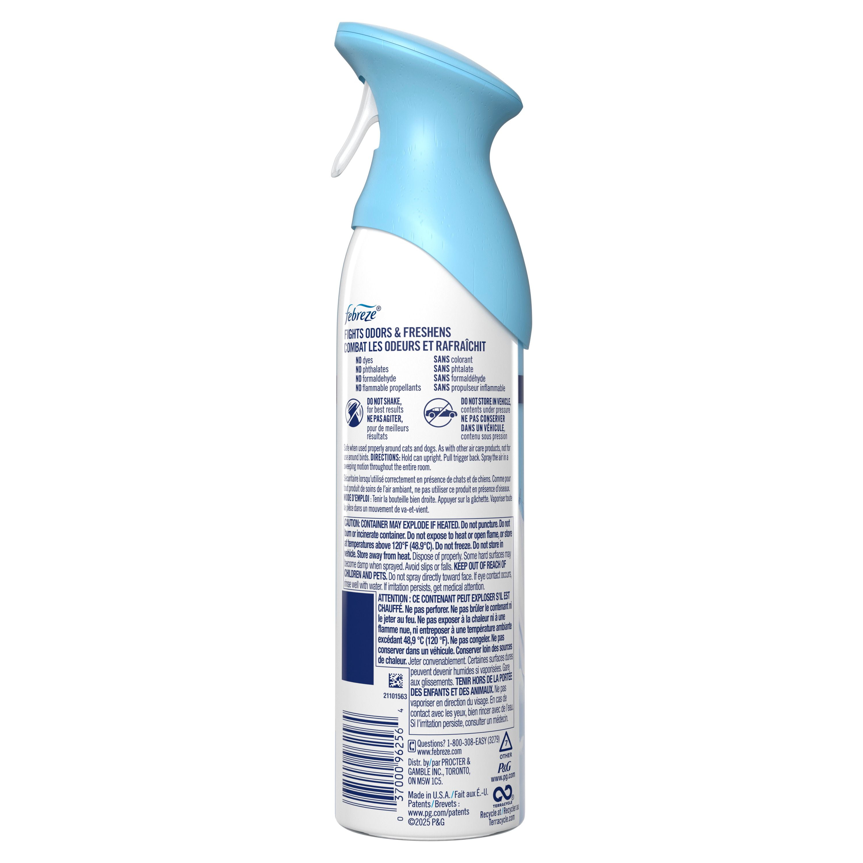 Febreze Air Freshener Spray, Odor-Fighting Room Spray, Linen & Sky Scent