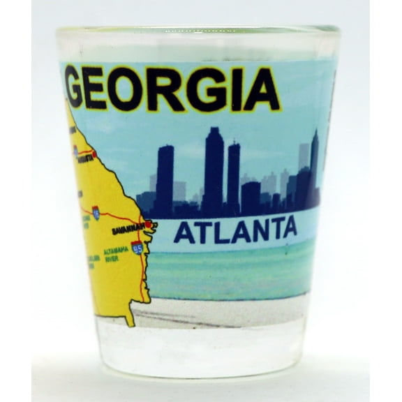 Georgia The Peach State All-American Collection Shot Glass