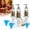 3pcs, variant on Nutcracker Soap Dispenser Clear, Christmas Soap Pump Bottle for Kitchen Sink Bathroom Holiday Decor