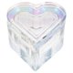 thumbnail image 1 of Heart Shape Nail Art Dish Manicure Nail Cup Crystal Glass Nail Dish with Lid, 1 of 3