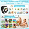 thumbnail image 3 of Eurhowing Kids Smart Watch Age 3-12, 31 Games, Learning Cards, HD Touch Screen, Camera, Music, Audiobook, Pedometer, Fun & Educational Birthday Gift Idea, Black, 3 of 8