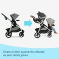 Graco Modes Nest2Grow Travel System, Ren Ren Travel System (Stroller