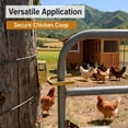 thumbnail image 4 of Instant Locking Gate Latch, Heavy-Duty Automatic Spring Lock, One-Hand Operation, Easy Install for Wood Metal Pipe Gates Farm Ranch Backyard, 4 of 5