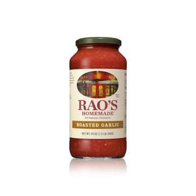 Rao s Homemade Roasted Garlic Sauce  24 Ounces  12 Per Case