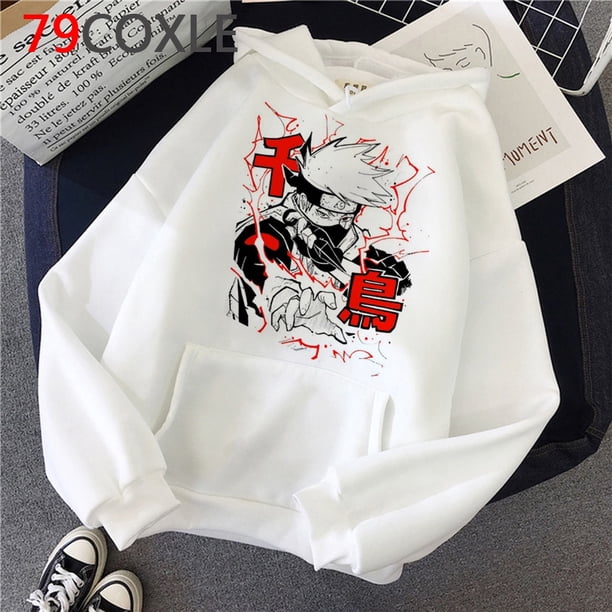 Naruto Akatsuki Itachi Kakashi Uchiha Sudaderas Mujer hip hop Impreso Con Capucha Jersey 2022