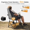 thumbnail image 5 of Dovov Hammock Camping Chair, Outdoor Swing Hammock Chair Portable Folding Chair with Adjustable Backrest and Carry Bag, 5 of 11