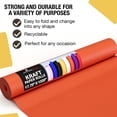 thumbnail image 4 of Crown Display Orange Kraft Paper Rolls, 17.75" x 1320", 4 of 5