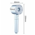 thumbnail image 3 of BUYISI Hand Spray Strong Booster Shower Head Bathroom Bath Filter Shower Head C, 3 of 9