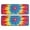 Colorful Rainbow Tie, variant on Kitchen Rugs Sets Of 2,Colorful Galaxy Pattern Anti Fatigue Kitchen Mat Rugs Non Slip Washable,Decorative Kitchen Floor Mats for Kitchen,Sink,Laundry,17"x47"+17"x47"