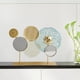 thumbnail image 5 of Escultura de pared de espejo Sunnimix Arte de metal Multicolor 35.5x9x26cm, 5 of 5
