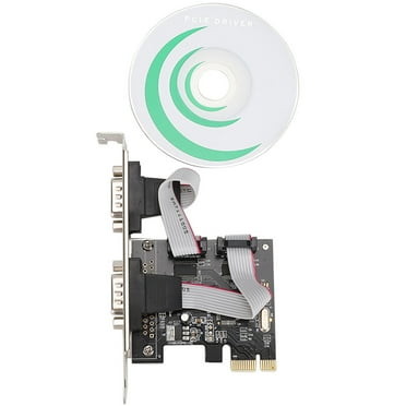 PCI-E PCI Express to Dual Serial DB9 RS232 2 port Controller Adapter Card