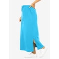 thumbnail image 3 of Woman Within Plus Size Sport Knit Side-Slit Skirt, 3 of 5