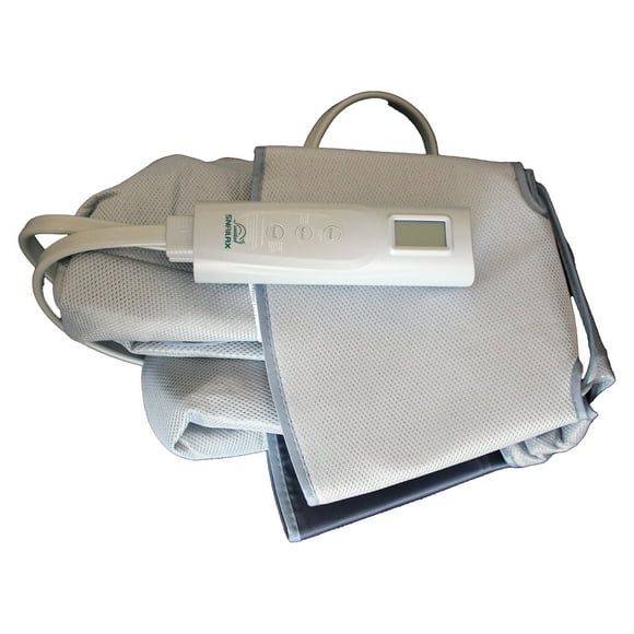 Snailax Masseur de Jambes avec Compression de Chaleur et d'Air (Gris)