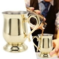 thumbnail image 4 of Moscow Cocktail Mule Mug, Dishwasher Safe Cocktail Mug Stainless Steel Long Lasting  For Iced Tea For Cocktails Rose Gold,Gold Plated, 4 of 8