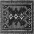 thumbnail image 1 of Ahgly Company Indoor Square Persian Gray Traditional Area Rugs, 8' Square, 1 of 1