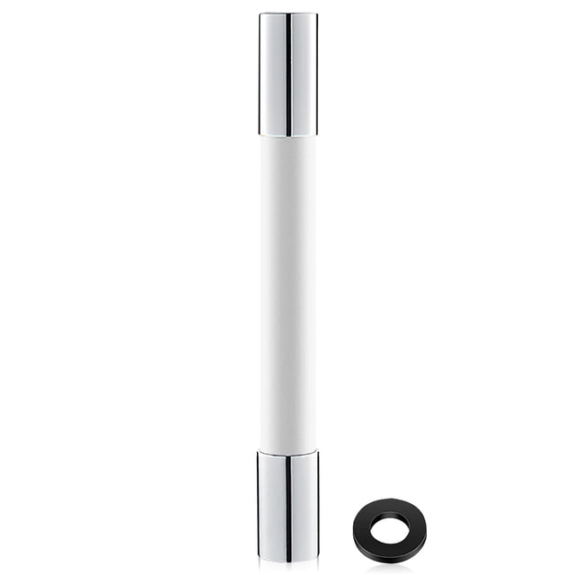 Manguera de extensión de grifo, lavabo antisalpicaduras para lavabo, cocina, lavado, alargado, giratorio, accesorios de inodoro, suministros, blanco, 20 cm Eigraketly HA009319-05