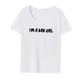 thumbnail image 1 of Camiseta de mujer Tops de verano Trajes Ropa Camiseta de cuello redondo para caminar Playa Trabajo M, 1 of 8