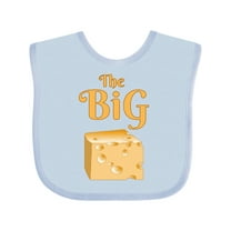 Inktastic The Big Cheese Boys Baby Bib