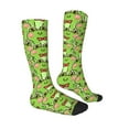 thumbnail image 3 of Balery Cute Green Frog Fun Novelty Socks Men'S Women'S Crew Socks Funny Crazy Novelty Socks Quirky And Cool Socks, 3 of 9