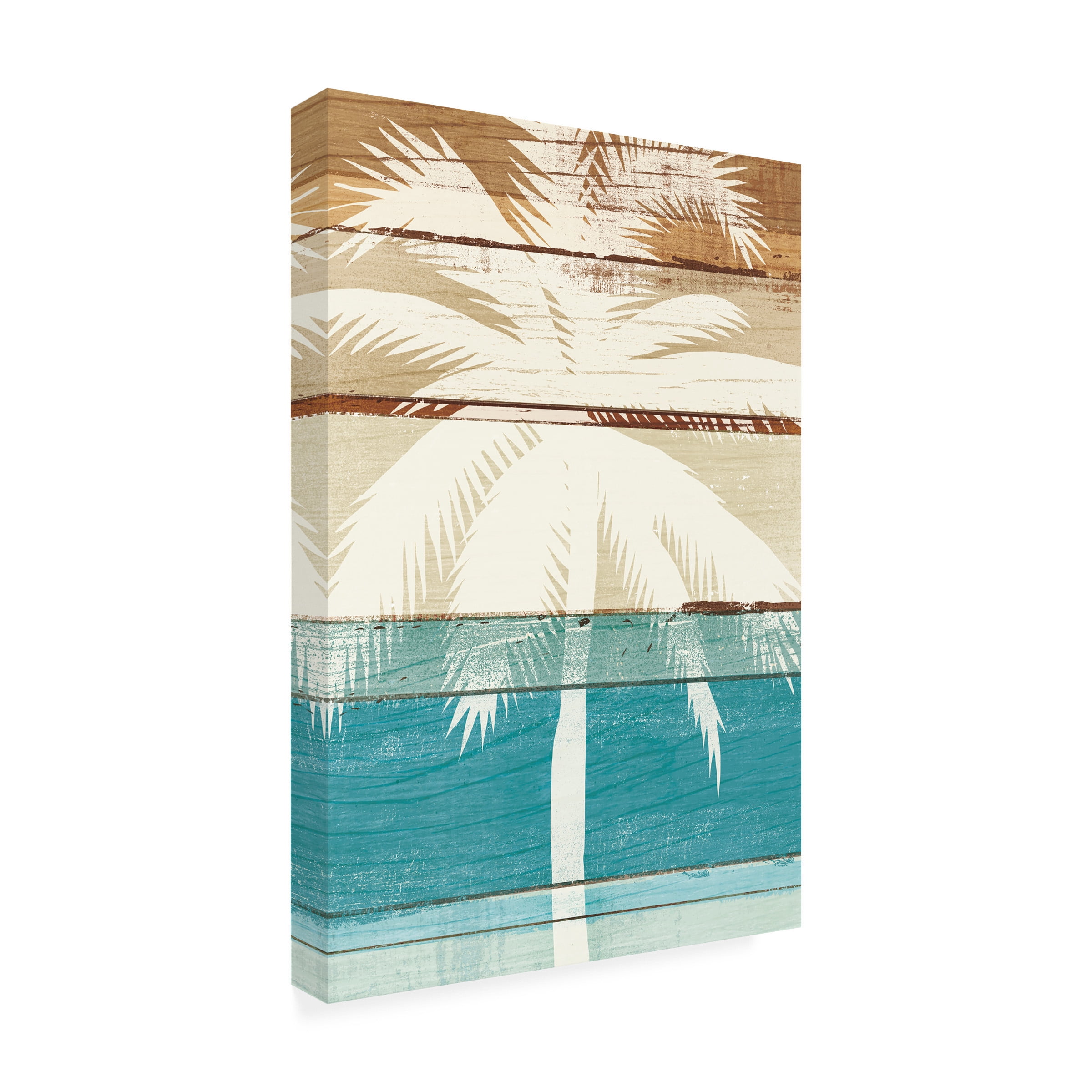 Michael Mullan 'Beachscape Palms V' Outdoor All-Weather Wall Decor