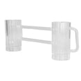 thumbnail image 1 of Conjoined Beer Glass, Heavy Base Beer Mug  For KTV For Bar For Game Competition, 1 of 8