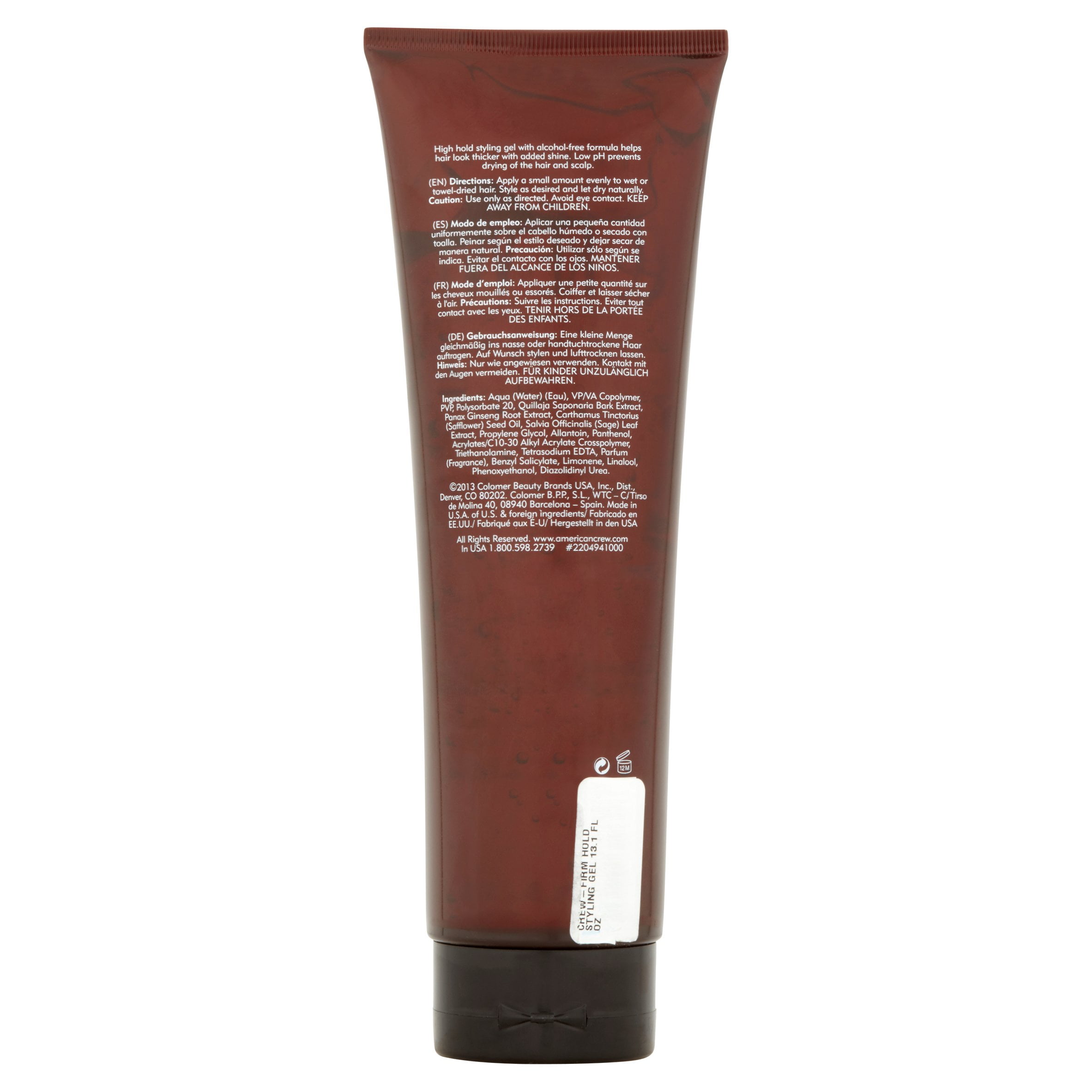 American Crew Firm Hold Styling Hair Gel, 13.1 fl oz