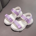 thumbnail image 6 of oqasdz Girls Sandals Comfortable Thick Sole Kids Sandals with Straps for Everyday Play and Beach Adventures Casual Summer, 6 of 6