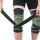 thumbnail image 1 of Rodilleras deportivas,1 par - rodilleras - compresión base negra y verde M Vhermosa CZYD-HQ106-6, 1 of 5