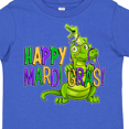 thumbnail image 4 of Inktastic Happy Mardi Gras Big and Little Alligators with Beads Boys or Girls Toddler T-Shirt, 4 of 5