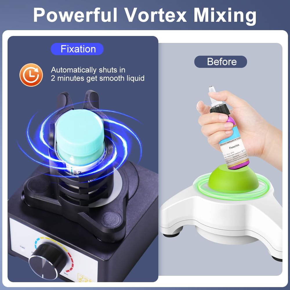 BINGOX, Mini Vortex Mixer, 300~2400rpm, Paint Shaker - Walmart.com