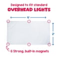 thumbnail image 4 of Educational Insights Fluorescent Light Covers 4-Pack Whisper White, Light Filters for Classroom, Lighting Accessories, 4 of 8