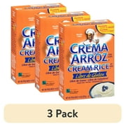 (3 pack) Cream of Rice Gluten Free Instant Hot Cereal, 14 oz, Shelf Stable, Carton Box