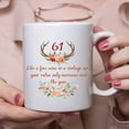 thumbnail image 6 of 61st Birthday Gifts for Women - 61st Birthday Mug for Women - 61 Year Old Present Ideas for Grandma, Mom, Sister, Wife, Friend, Cousin, Aunt - 11 oz Coffee Mug, 6 of 7