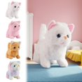 thumbnail image 1 of Poupée Chat Réaliste Super Mignonne Matériau Polyester Doux Caractéristiques Réalistes Design Interactif Confortable Utilisation Câline pour Tous Âges Compagnon Quotidien Cadeaux d'Anniversaire Amateurs de Chats, 1 of 8