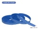 thumbnail image 2 of Cintas Grosgrain Uxcell de 10 yardas de 3/8" azules con puntos blancos para decoración de moños, 2 of 7