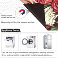 thumbnail image 2 of GZHJMY Skull Rose Dishwasher Magnet Cover Dishwasher Front Door Cover Magnet Sticker, Trimmable Refrigerator Dishwasher Magnetic Decals Kitchen Appliance 20 x 26 Inches Home Decor, 2 of 6