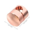 thumbnail image 2 of STRANDCHIC 3pcs Aluminum Cable Organizer for Cables Rose Gold Sleek Design, 2 of 8