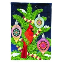 Carolines Treasures PRS4018GF Cardinals Christmas Dinner Flag Garden Size  Small multicolor