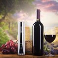thumbnail image 1 of leyfeng Abridor de vino eléctrico de acero inoxidable, abridor de sacacorchos eléctrico automático para botellas de vino con cortador de papel de aluminio USB, 1 of 8