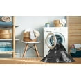 thumbnail image 2 of Ahgly Company Tapis d'Intérieur Lavable en Machine Carré Gris Transitionnel, 8 Pieds Carré, 2 of 7