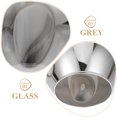 thumbnail image 4 of Pantalla de cristal para lámpara colgante, repuesto de lámpara de techo, cubierta decorativa gris, accesorio para el hogar, 4 of 7
