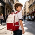 thumbnail image 7 of Tuvgenk Ergonomic Backpack 15.4 Inch Wine Red, Anti Sag Large Capacity Laptop Backpack for Young Adults, Breathable Bookbag for Daily Commute Campus Life, 7 of 7